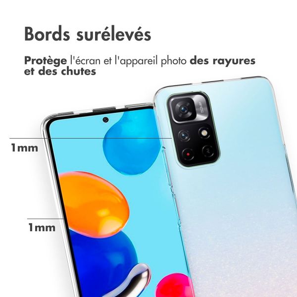 Accezz Coque Clear Xiaomi Redmi Note 11 (4G) / Note 11S (4G) - Transparent