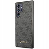 Guess ﻿Coque arrière 4G Classic Logo Samsung Galaxy S24 Ultra - Noir