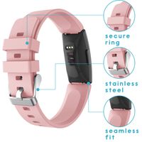 imoshion Bracelet silicone Fitbit Inspire - Rose