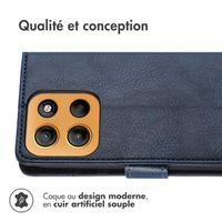 imoshion Étui de télephone portefeuille Motorola Moto G15 / G15 Power - Bleu foncé