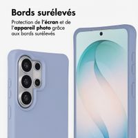 imoshion Coque arrière Color avec cordon amovible et MagSafe Samsung Galaxy S26 Ultra - Ash Blue