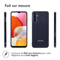 Accezz Coque Clear 100% recyclée Samsung Galaxy A14 (5G/4G) - Transparent