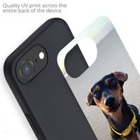 Concevez votre propre coque en gel Apple iPhone 16e - Noir
