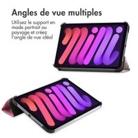 imoshion Coque tablette Design Trifold Apple iPad Mini 7 (2024) / iPad Mini 6 (2021) - Space