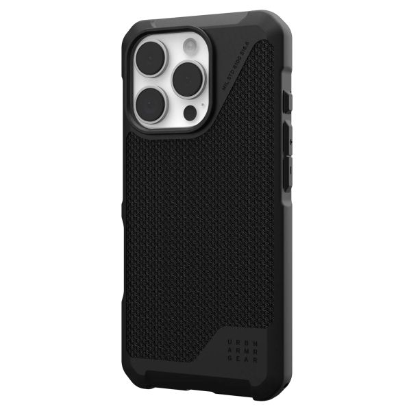 UAG Coque Metropolis LT MagSafe iPhone 16 Pro - Kevlar Black