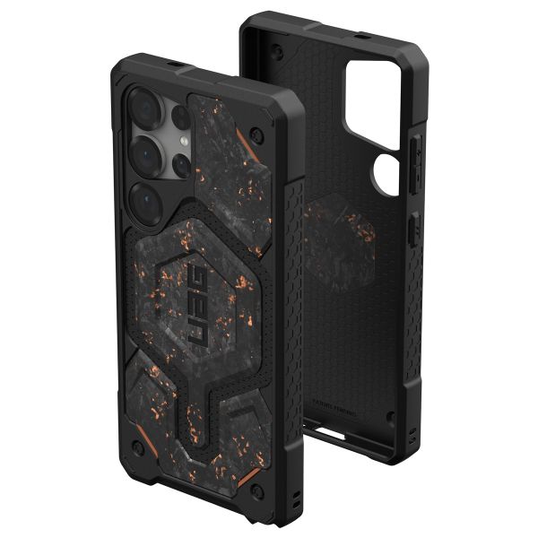 UAG Coque arrière Monarch Pro Samsung Galaxy S25 Ultra - Forged Carbon
