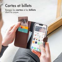 Accezz Étui de téléphone portefeuille Wallet Samsung Galaxy S23 Plus - Brun