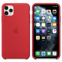 Apple Coque en silicone Apple iPhone 11 Pro Max - Rouge