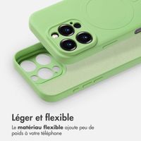 imoshion Coque Couleur avec MagSafe Apple iPhone 16 Pro Max - Vert