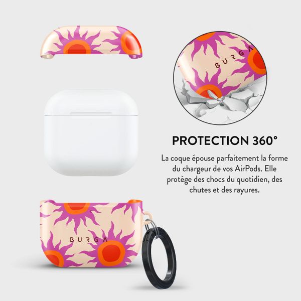 Burga L'étui rigide Apple AirPods 4 - Sunset Glow