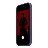 Apple Coque en silicone avec MagSafe Apple iPhone 17 Pro Max - Purple Fog