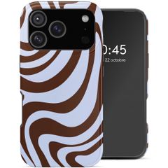 Selencia Coque arrière Vivid Apple iPhone 17 Pro Max - Dream Swirl Chocolate
