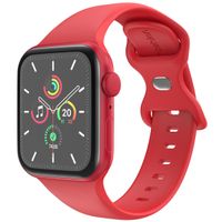 imoshion Bracelet en silicone⁺ Apple Watch Series 1 t/m 9 / SE (38/40/41 mm) | Series 10 / 11 (42 mm) - Taille S/M - Rose