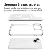 imoshion Coque Rugged Air MagSafe Apple iPhone 15 Plus - Transparent