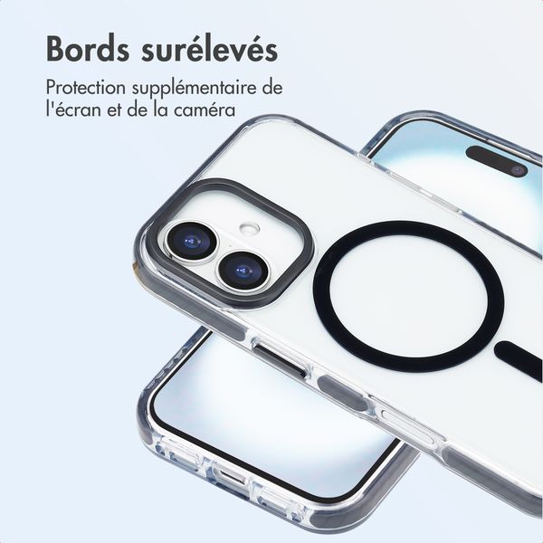 imoshion Coque Combat MagSafe Apple iPhone 16 - Noir