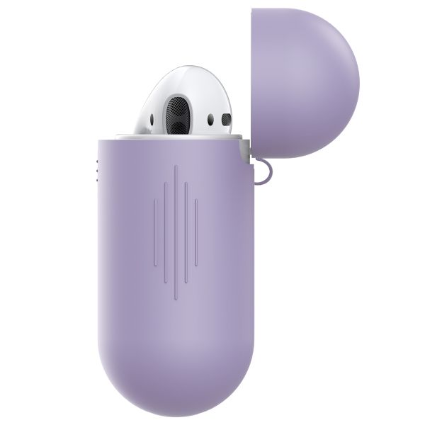 KeyBudz Coque Elevate Protective Silicone Apple AirPods 1 / 2 - Lavender