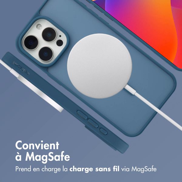 imoshion Coque Color Guard avec MagSafe iPhone 15 Pro Max - Bleu foncé