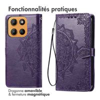 imoshion Etui de télephone Mandala Motorola Moto G15 / G15 Power - Violet