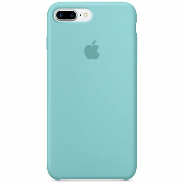 Apple Coque en silicone iPhone 8 Plus / 7 Plus - Sea Blue