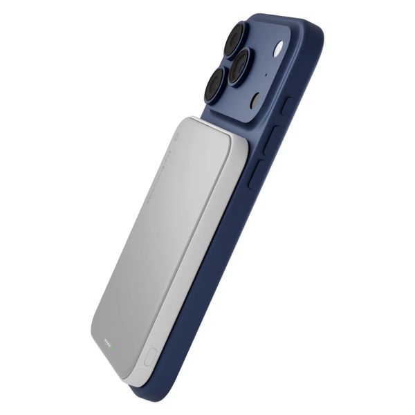dbramante1928 Powerbank Re-charge Slim 5.000 mAh - Batterie externe sans fil - Blanc