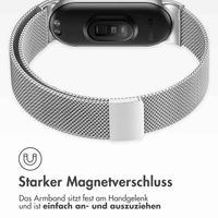 imoshion Bracelet magnétique milanais Xiaomi Smart Band 8 / 9 - Argent
