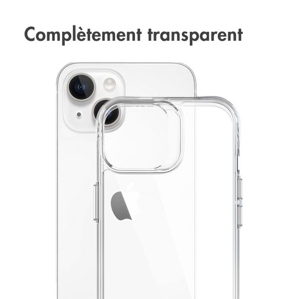 imoshion Coque Rugged Air Apple iPhone 15 - Transparent