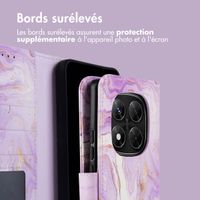 imoshion Étui de téléphone portefeuille Design Xiaomi Redmi Note 14 Pro (5G) - Purple Marble