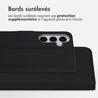 Accezz Étui de télephone Wallet Samsung Galaxy S25 FE - Noir