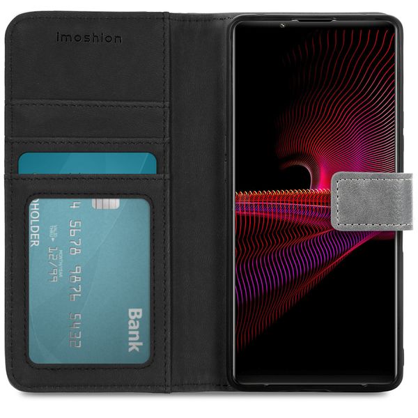 imoshion Étui de télephone portefeuille Sony Xperia 1 III - Gris