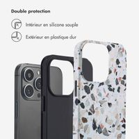 Selencia Coque arrière Vivid Apple iPhone 13 Pro - Chic Terazzo