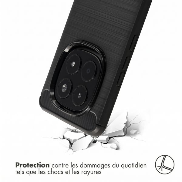 imoshion Coque Brushed Xiaomi Redmi Note 15 Pro (4G) - Noir