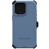 OtterBox Coque Defender Rugged iPhone 15 Pro Max - Baby bluejeans