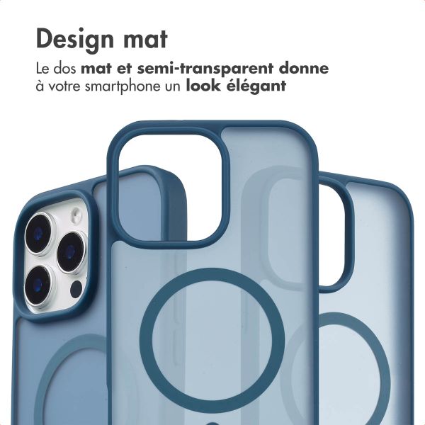 imoshion Coque Color Guard avec MagSafe iPhone 16 Pro - Bleu foncé