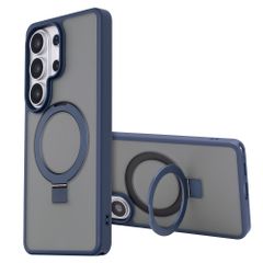 Accezz Coque Ring Stand avec MagSafe Samsung Galaxy S26 Ultra - Bleu