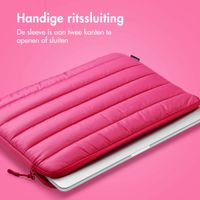 imoshion Pochette ordinateur Puffer 13-14 pouces - Hot Pink