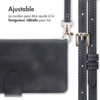 imoshion Etui de télephone portefeuille avec cordon Oppo Reno15 Pro (5G) - Noir