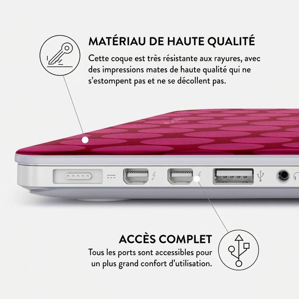 Burga Coque Rigide Apple MacBook Air 13 pouces (2022 / 2024 M3 / 2025 M4 / 2026 M5) - Reset Button