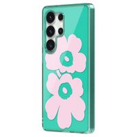 Samsung Coque Unikko Hybrid Marimekko Samsung Galaxy S25 Ultra - Rose