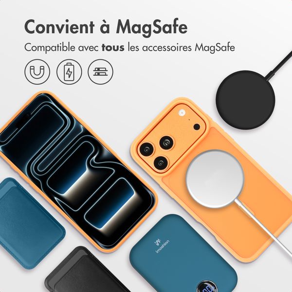 imoshion Coque Color Guard avec MagSafe Apple iPhone 17 Pro Max - Orange