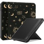 imoshion Étui de liseuse portefeuille design Pliable Kobo Libra 2 / Tolino Vision 6 - Stars Sky