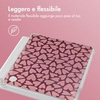 imoshion Coque Design Clear Kobo Libra Colour - Hearty Blush