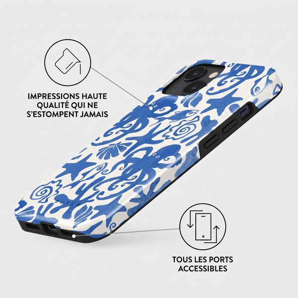 Burga Coque Tough MagSafe Apple iPhone 15 - Nera
