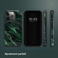 Selencia Coque arrière Vivid Tough iPhone 13 Pro - Chic Marble Quartz