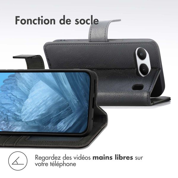 imoshion Étui de télephone portefeuille OnePlus Nord 4 - Noir