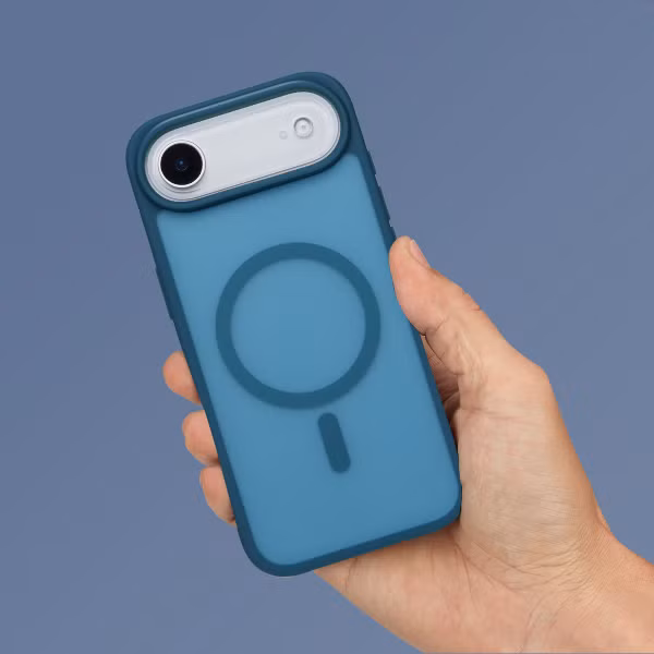 imoshion Coque Color Guard avec MagSafe Apple iPhone Air - Bleu foncé