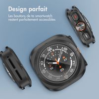 imoshion Coque rigide à couverture complète Samsung Galaxy Watch Ultra (2024/2025) - Noir