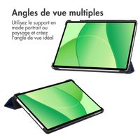 imoshion Coque tablette Trifold OnePlus Pad Lite - Bleu foncé