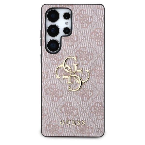 Guess Coque 4G Metal Logo Backcover Samsung Galaxy S25 Ultra - Rose