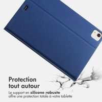 Accezz Coque tablette Classic Apple iPad Air 13 pouces (2025) M3 / (2024) M2 - Bleu foncé