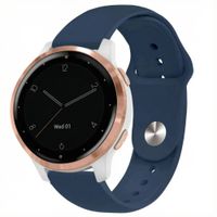 imoshion Bracelet sport en silicone  - Connexion universelle 18 mm - Bleu foncé